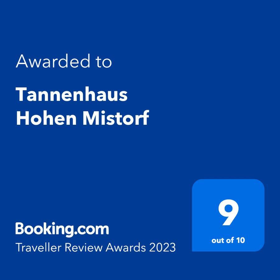 Tannenhaus Hohen Mistorf Villa Alt Suhrkow Exteriör bild